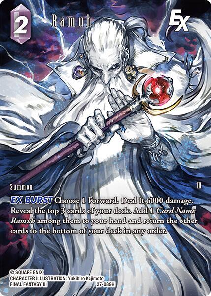 Ramuh EX Full Art 27-089H (Journey of Discovery)  - Foil
