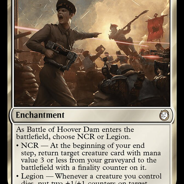 Battle of Hoover Dam 11/326 (Universes Beyond: Fallout)  - Foil