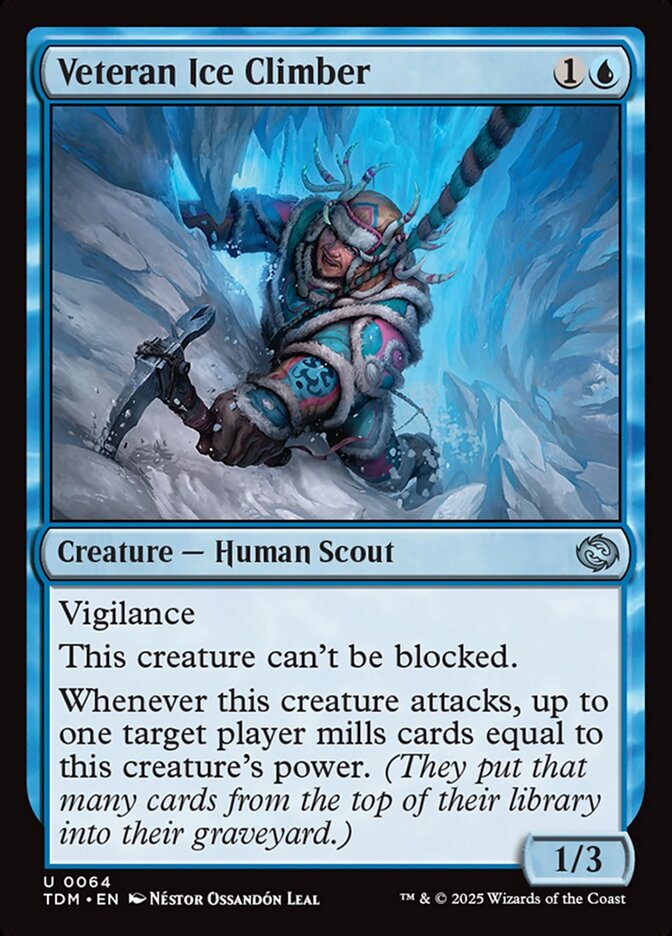 Veteran Ice Climber 64/291 (Tarkir: Dragonstorm)  - Foil