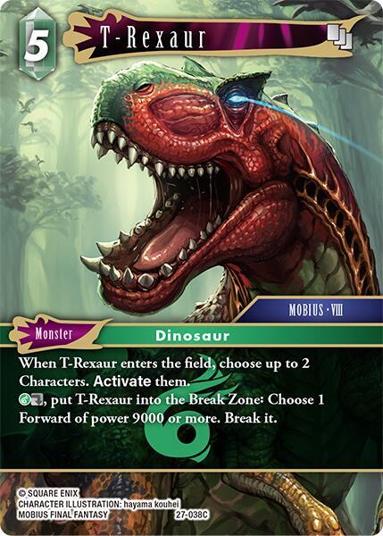 T Rexaur 27-038C (Journey of Discovery)  - Foil