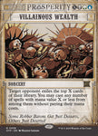 Villainous Wealth 58/65 (Outlaws of Thunder Junction: Breaking News)  - Showcase Foil