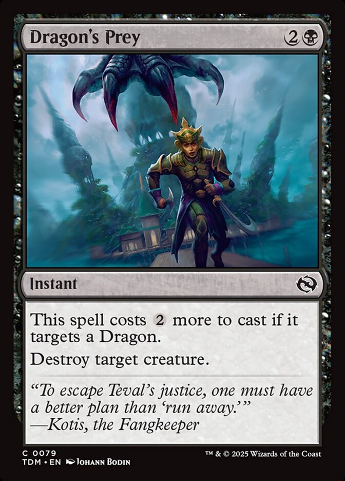 Dragon's Prey 79 (Tarkir: Dragonstorm) 