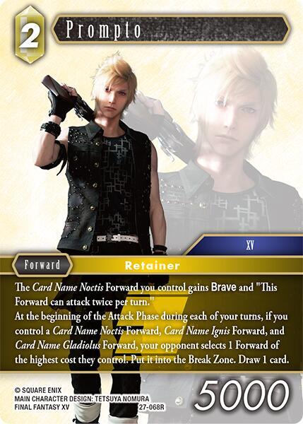 Prompto 27-068R (Journey of Discovery)  - Foil