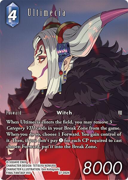 Ultimecia Full Art 27-092H (Journey of Discovery)  - Foil