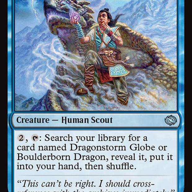 Dragonstorm Forecaster 43 (Tarkir: Dragonstorm) 