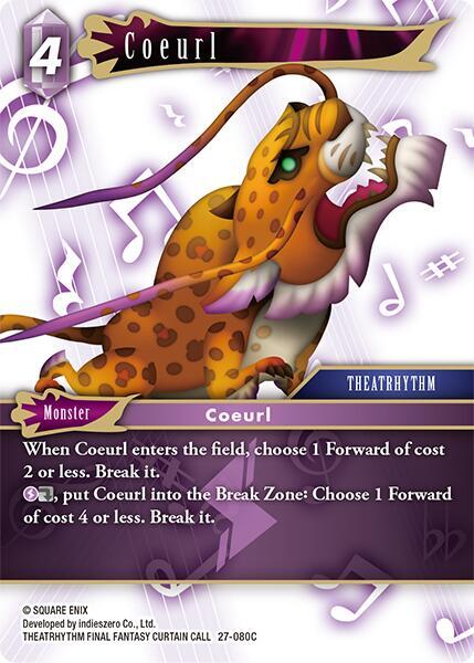 Coeurl 27-080C (Journey of Discovery)  - Foil