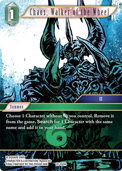 Chaos, Walker of the Wheel 27-052H (Journey of Discovery)  - Foil