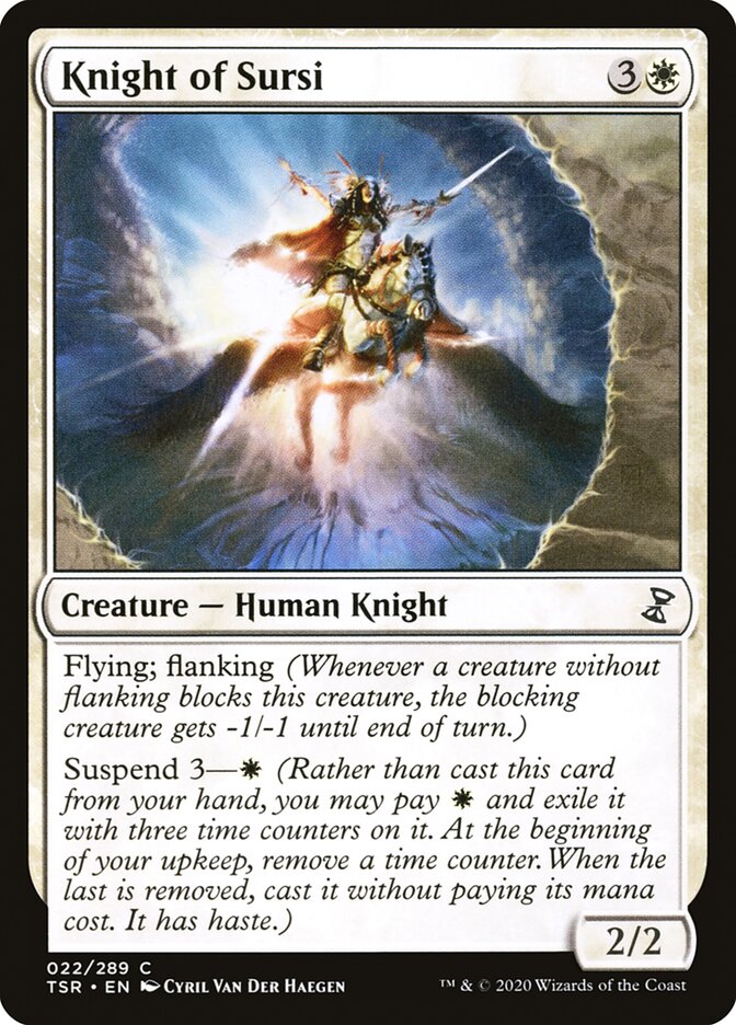 Knight of Sursi 22/289 (Time Spiral: Remastered) 