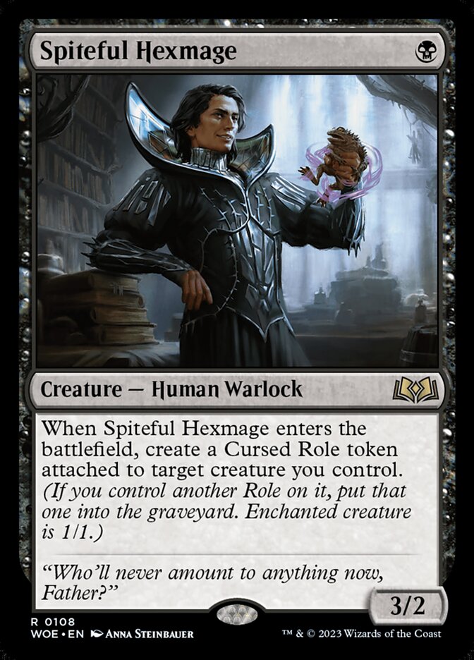 Spiteful Hexmage 108/276 (Wilds of Eldraine) 