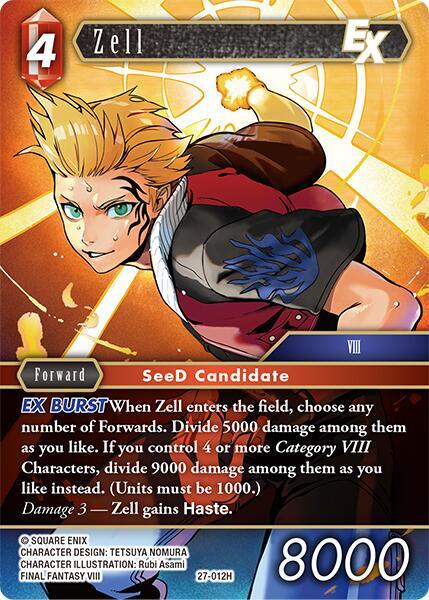 Zell EX 27-012H (Journey of Discovery)  - Foil