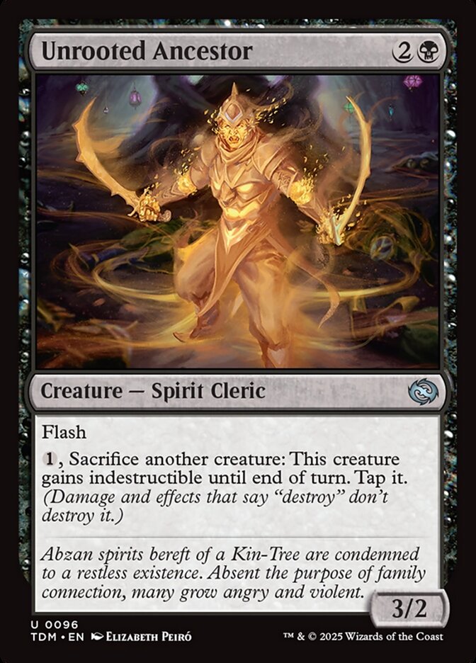 Unrooted Ancestor 96/291 (Tarkir: Dragonstorm) 