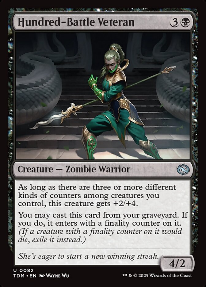 Hundred-Battle Veteran 82/291 (Tarkir: Dragonstorm) 