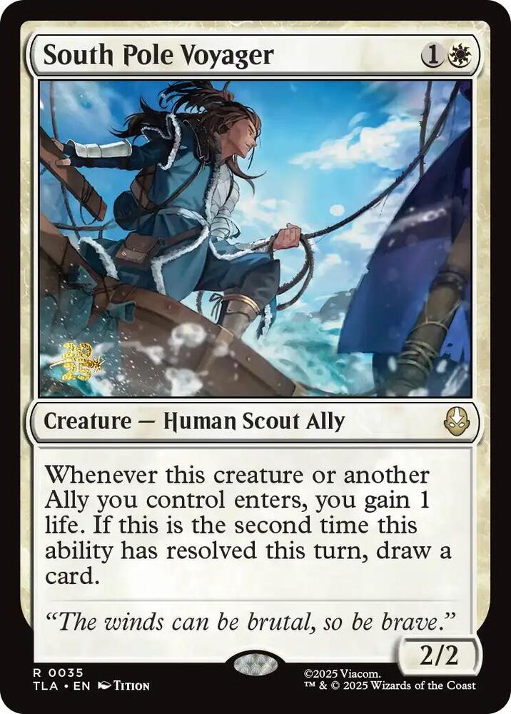 South Pole Voyager 35s/88 (Prerelease Cards)  - Foil