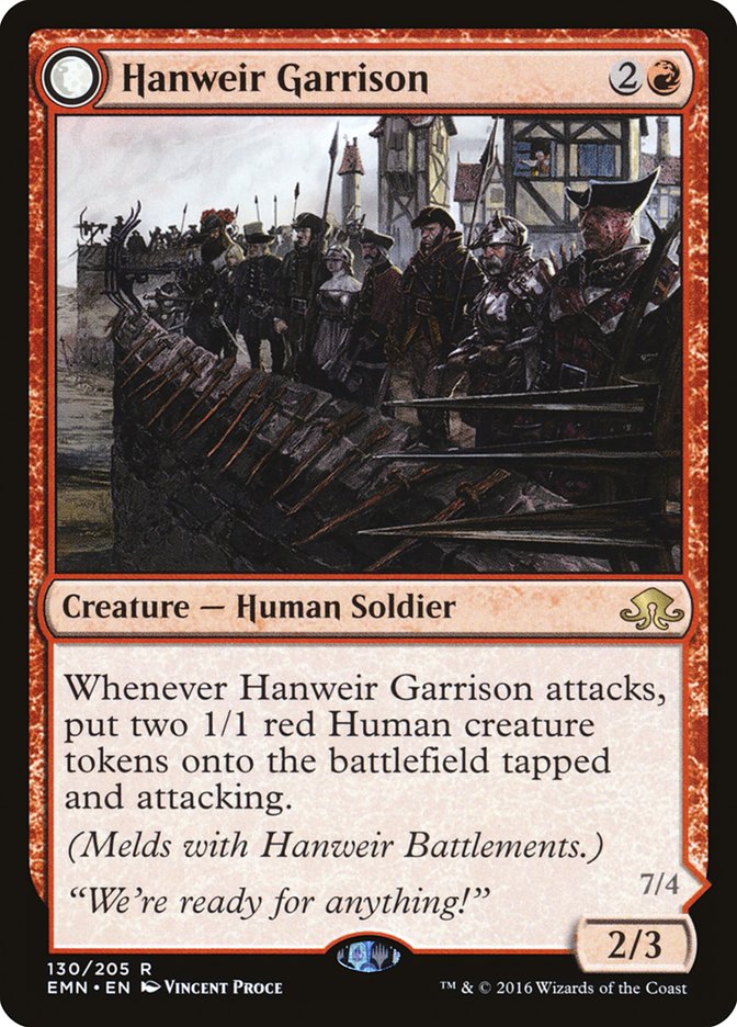 Hanweir Garrison 130/205 (Eldritch Moon) 