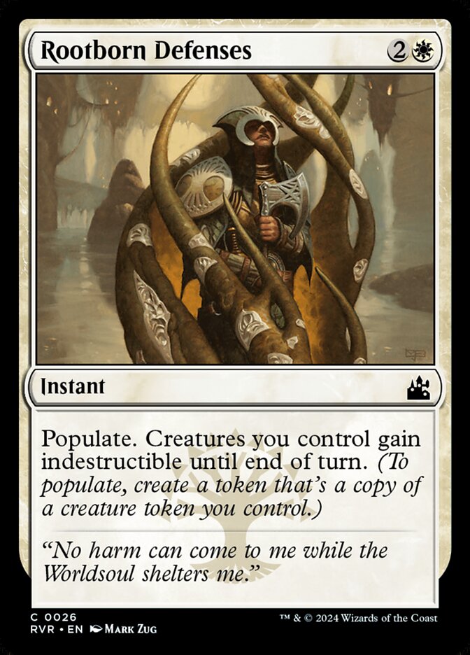 Rootborn Defenses 26 (Ravnica Remastered) 