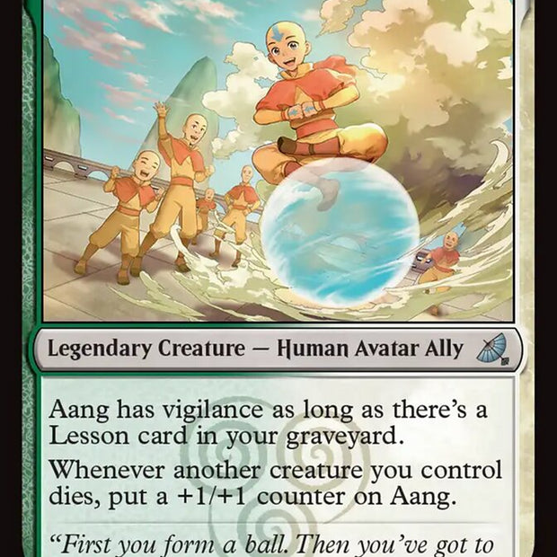 Aang, A Lot to Learn 146/317 (Avatar: The Last Airbender: Eternal-Legal)  - Foil