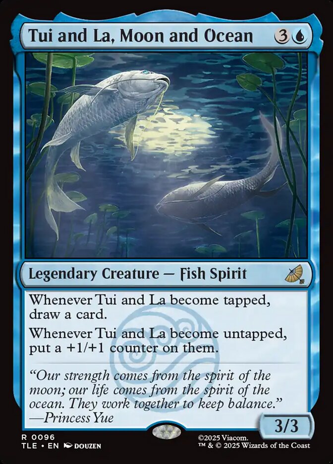 Tui and La, Moon and Ocean 96/317 (Avatar: The Last Airbender: Eternal-Legal)  - Foil