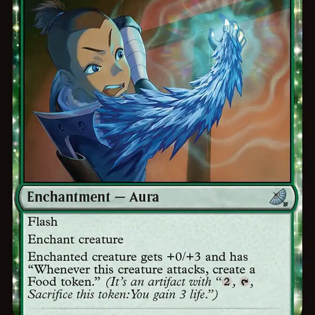 Creeping Crystal Coating 136/317 (Avatar: The Last Airbender: Eternal-Legal)  - Foil