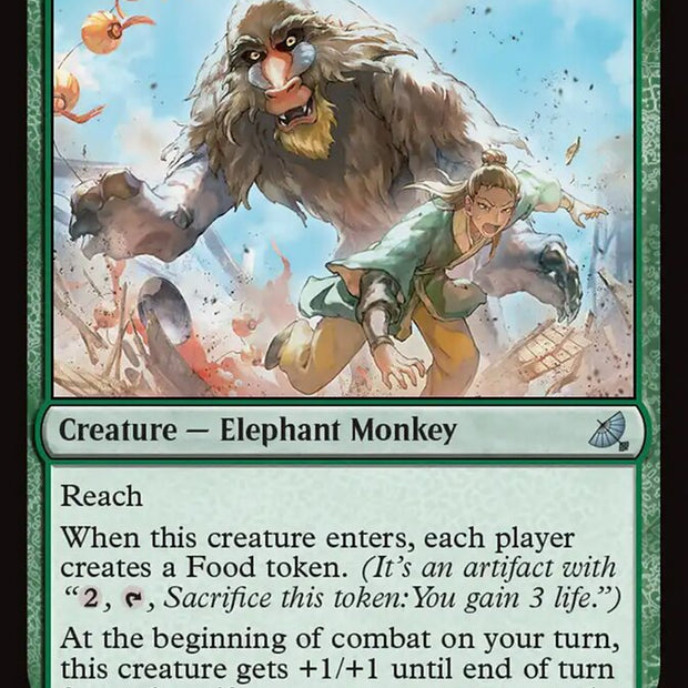 Elephant-Mandrill (Avatar: The Last Airbender: Eternal-Legal)  - Foil