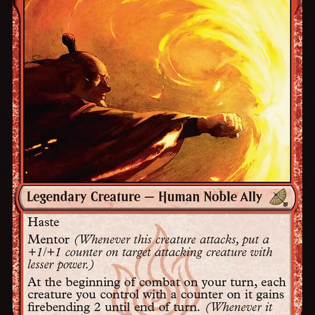 Iroh, Dragon of the West 119/317 (Avatar: The Last Airbender: Eternal-Legal)  - Foil