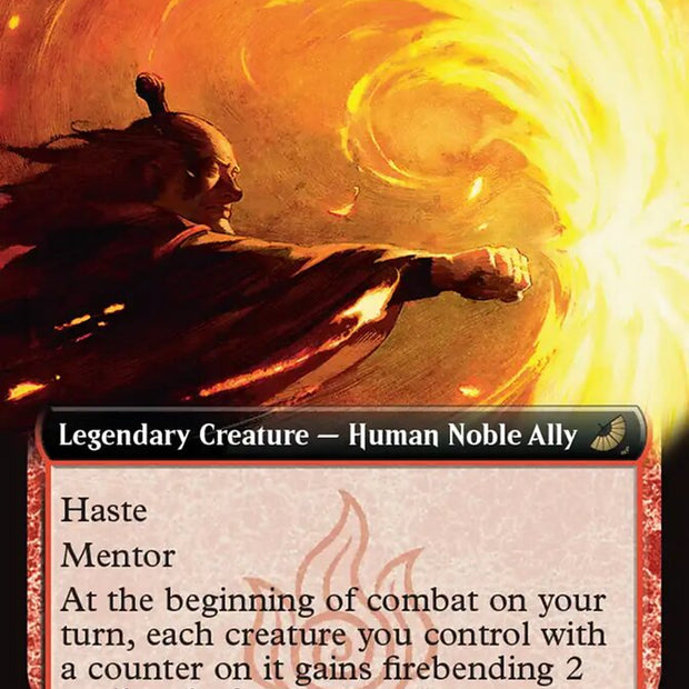 Iroh, Dragon of the West 194/317 (Avatar: The Last Airbender: Eternal-Legal)  - Extended Art