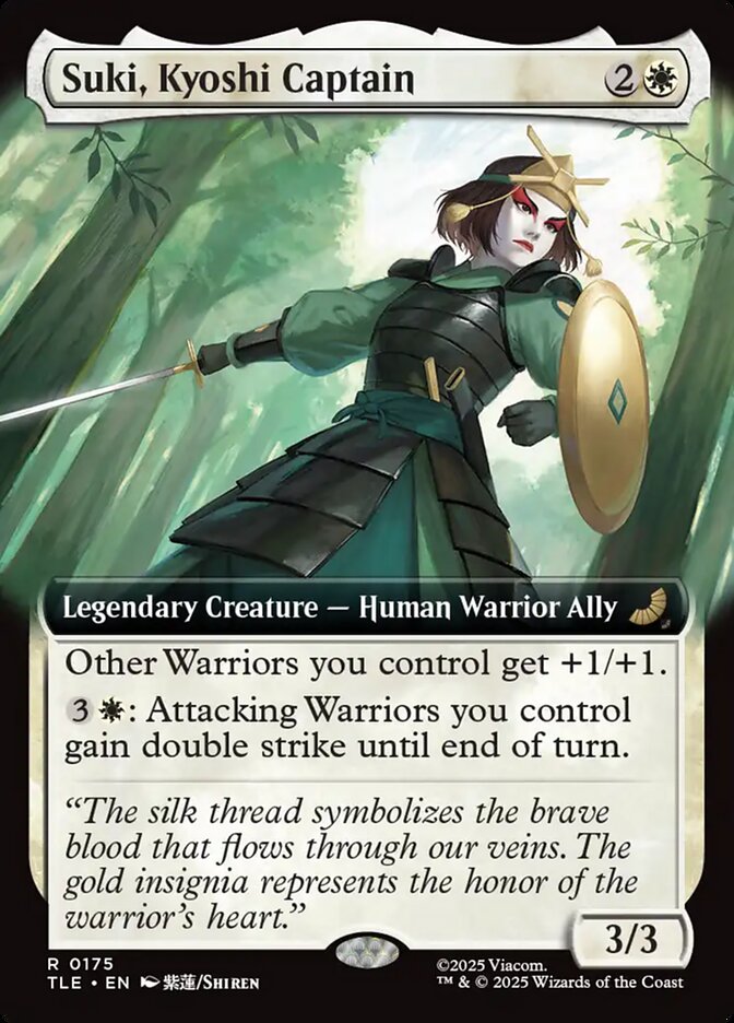 Suki, Kyoshi Captain 175 (Avatar: The Last Airbender: Eternal-Legal)  - Extended Art 