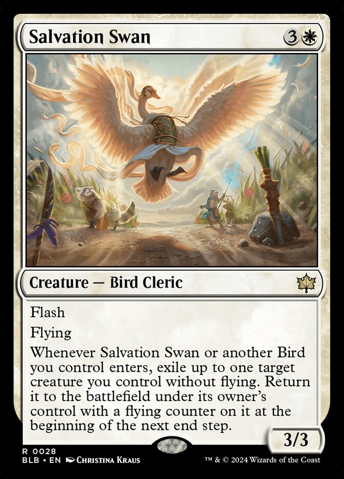 Salvation Swan 28/281 (Bloomburrow)  - Foil