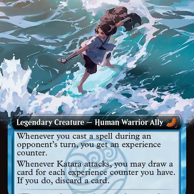 Katara, Waterbending Master 180/317 (Avatar: The Last Airbender: Eternal-Legal)  - Extended Art 