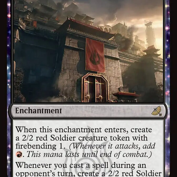 Fire Nation Occupation 105/317 (Avatar: The Last Airbender: Eternal-Legal)  - Foil