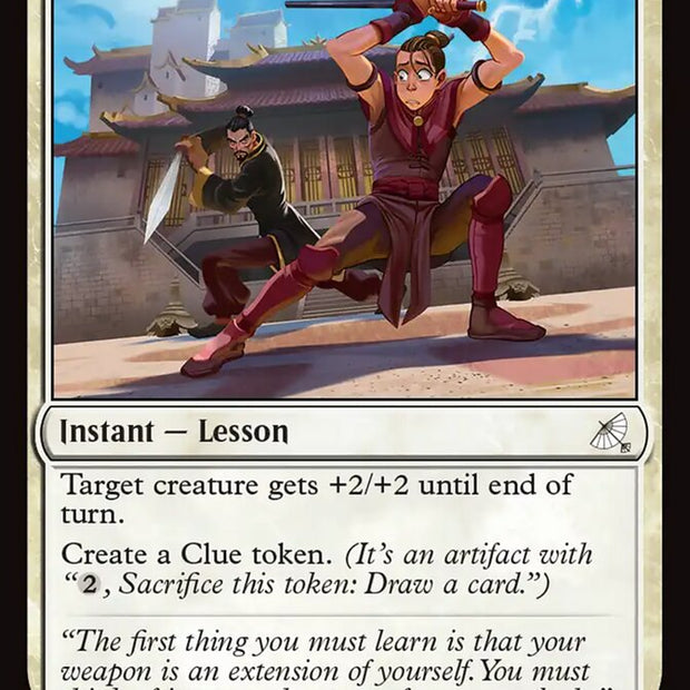 Sokka's Sword Training (Avatar: The Last Airbender: Eternal-Legal)  - Foil