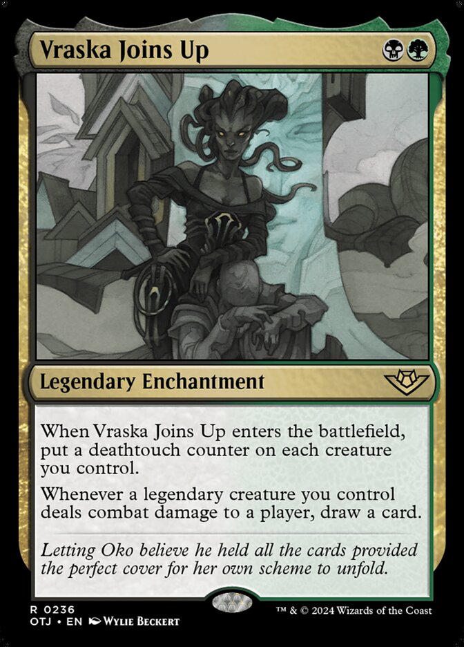Vraska Joins Up 236 (Outlaws of Thunder Junction) 