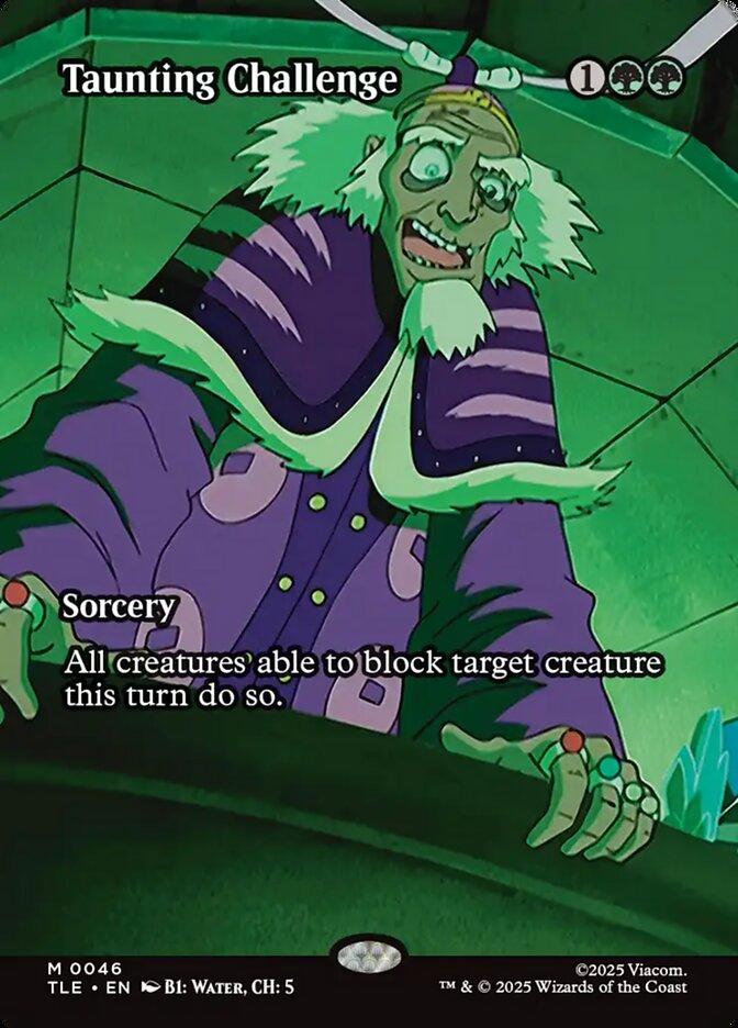 Taunting Challenge 46/317 (Avatar: The Last Airbender: Eternal-Legal)  - Borderless