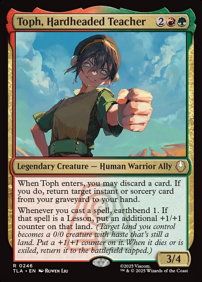 Toph, Hardheaded Teacher 246/286 (Avatar: The Last Airbender) 