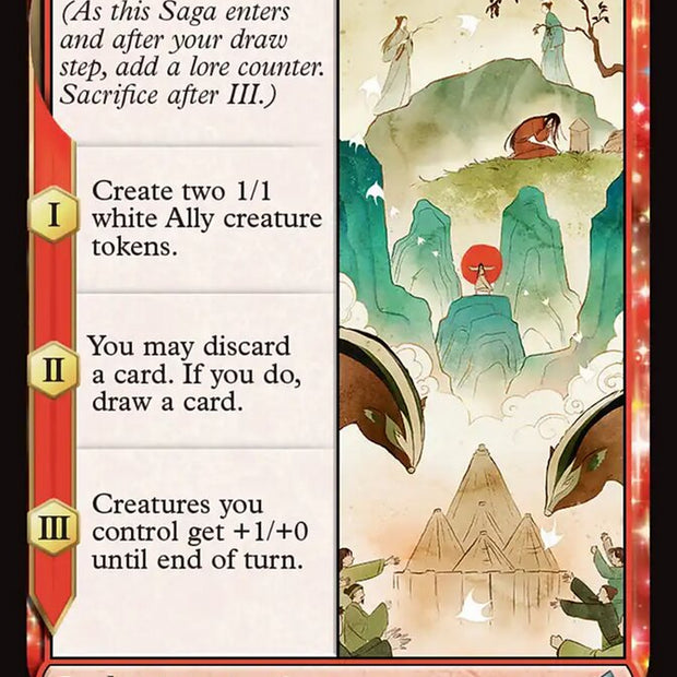 Founding of Omashu 116/317 (Avatar: The Last Airbender: Eternal-Legal)  - Foil