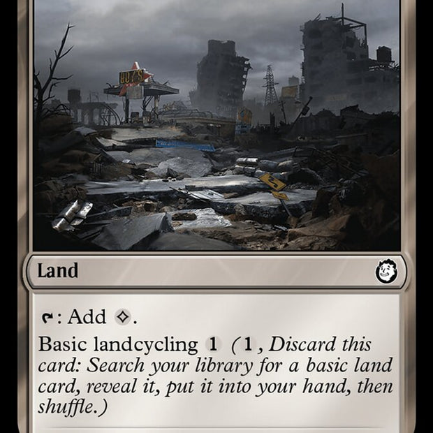 Ash Barrens 781 (Universes Beyond: Fallout)  - Foil