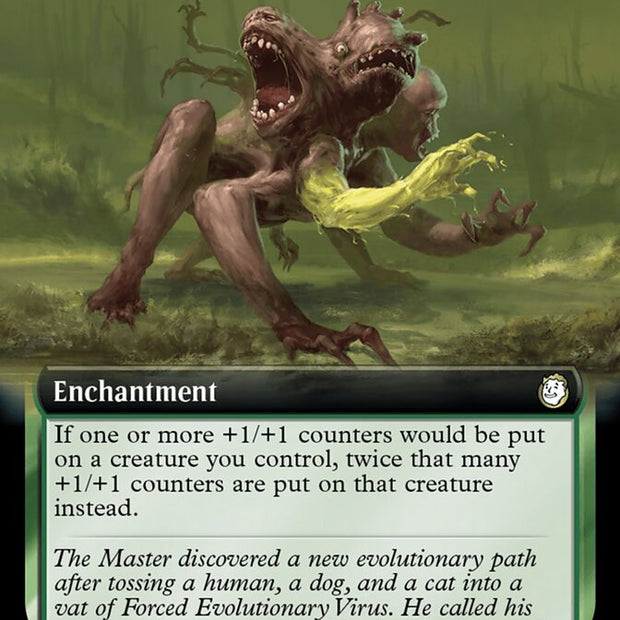 Branching Evolution 468/326 (Universes Beyond: Fallout)  - Extended Art Foil