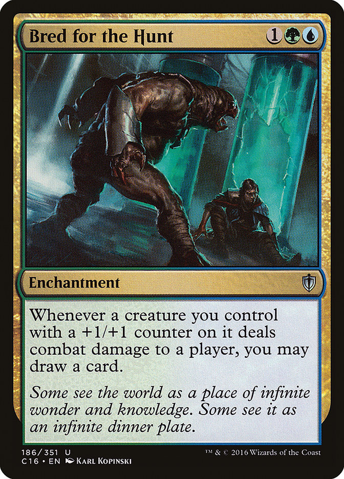 Bred for the Hunt 186 (Commander 2016) 