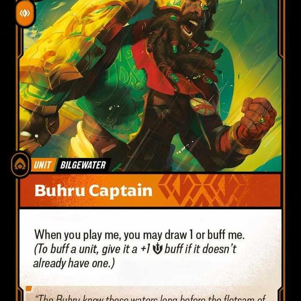 Buhru Captain 91/221 (Spiritforged)  - Foil
