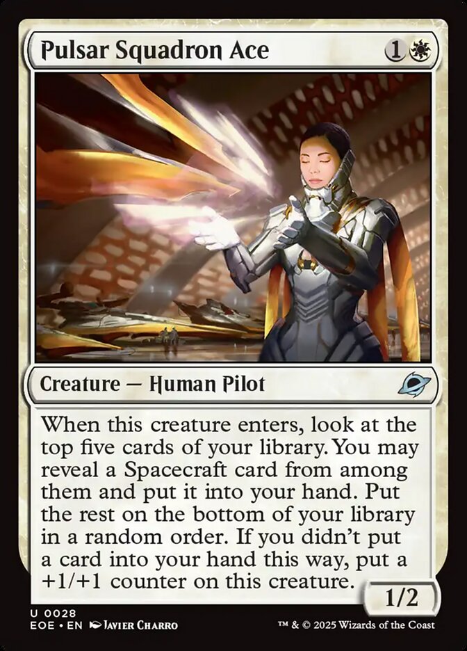 Pulsar Squadron Ace 28/276 (Edge of Eternities) 