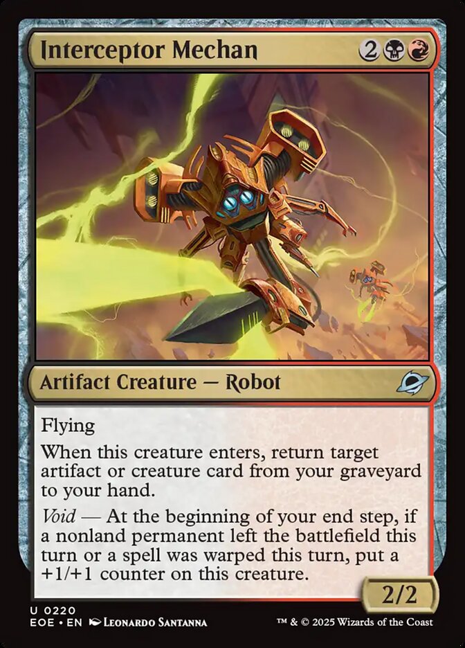 Interceptor Mechan 220/276 (Edge of Eternities) 