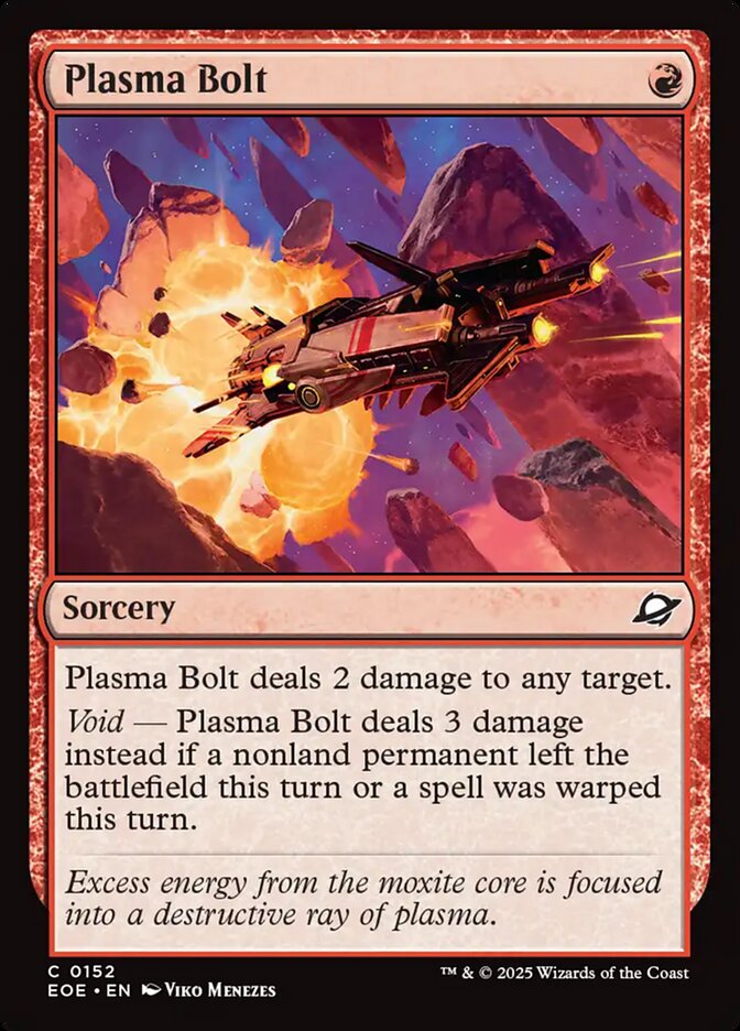 Plasma Bolt 152/276 (Edge of Eternities)  - Foil