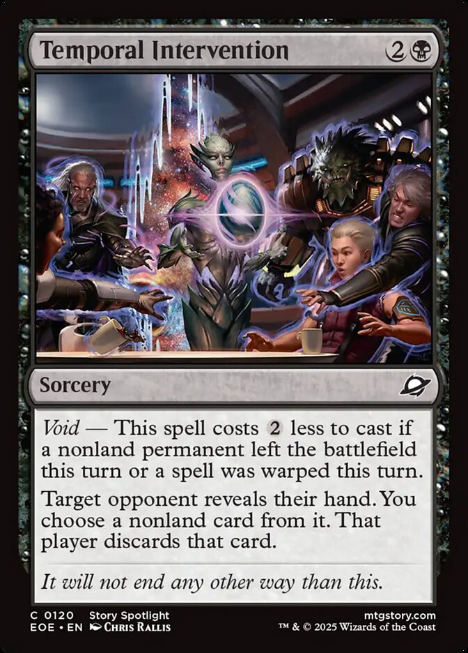Temporal Intervention 120/276 (Edge of Eternities) 