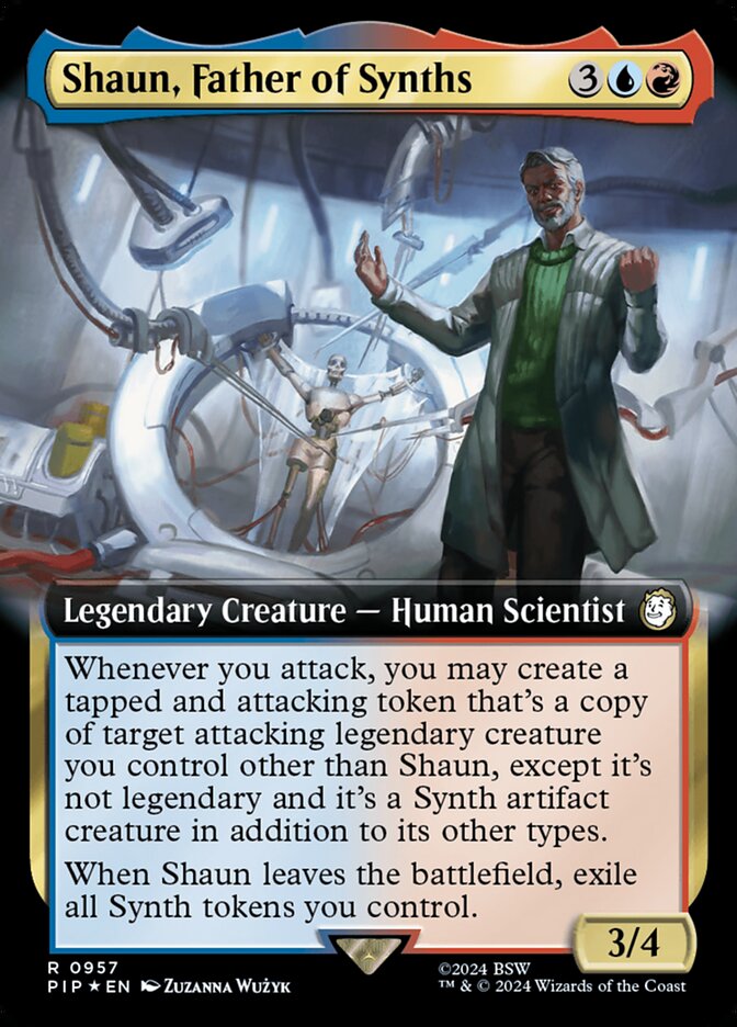 Shaun, Father of Synths 957/326 (Universes Beyond: Fallout)  - Extended Art Surge Foil