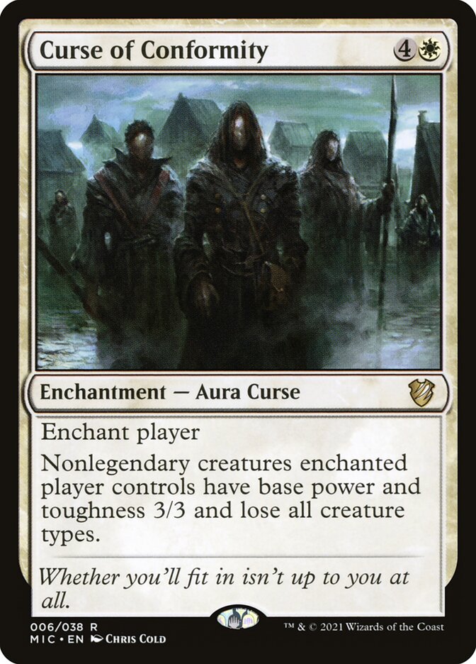 Curse of Conformity 6 (Commander: Innistrad: Midnight Hunt) 