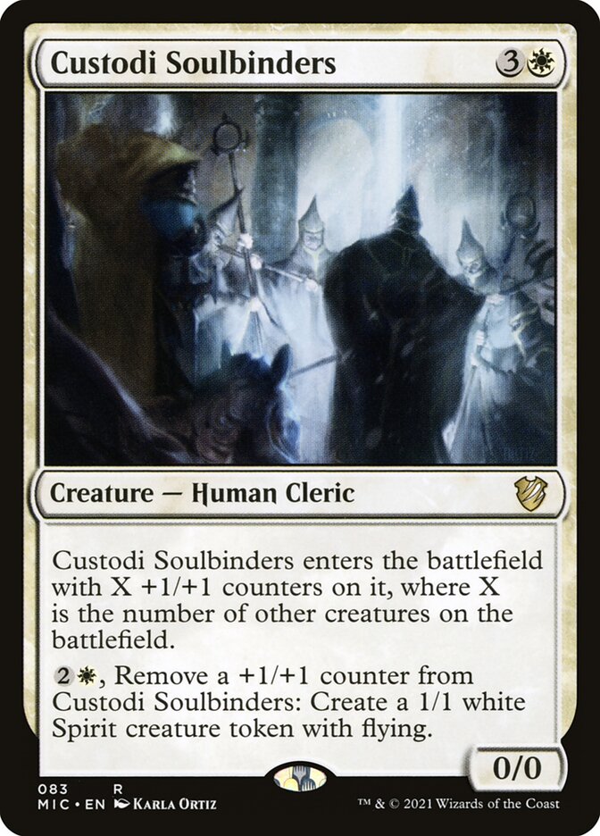 Custodi Soulbinders 83/38 (Commander: Innistrad: Midnight Hunt) 