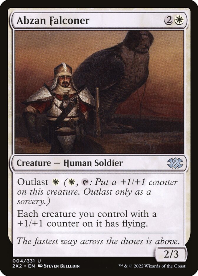 Abzan Falconer 4/331 (Double Masters 2022) 
