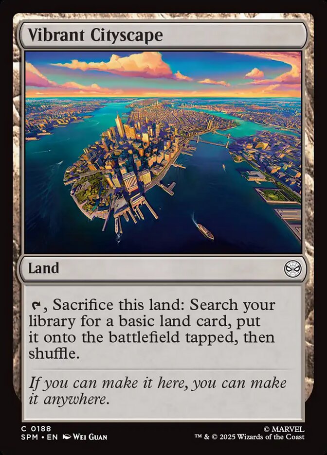 Vibrant Cityscape 188/198 (Marvel's Spider-Man) 