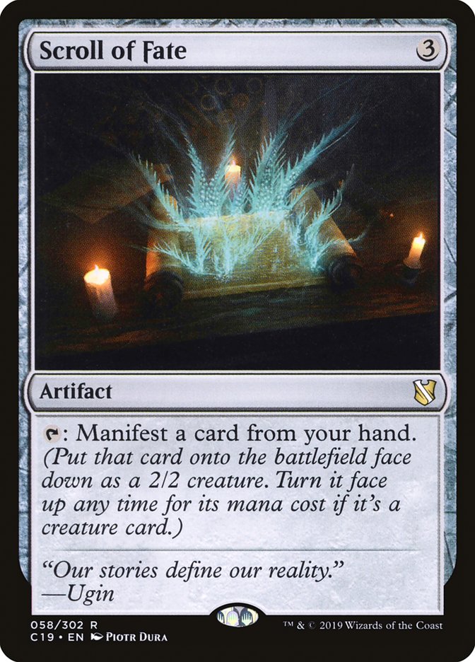Scroll of Fate 58/302 (Commander 2019) 