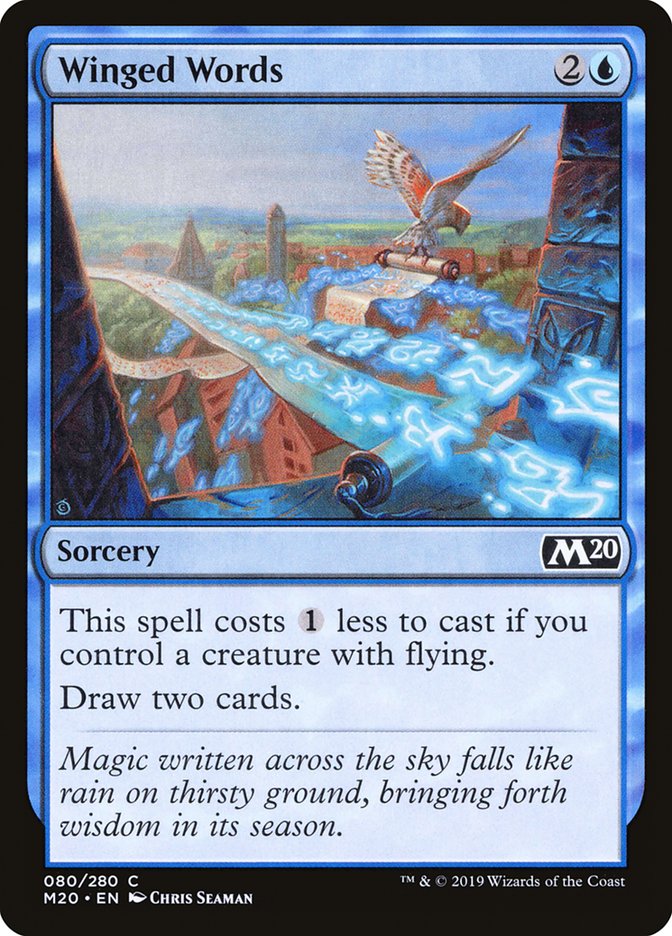 Winged Words 80 (Core Set 2020) 