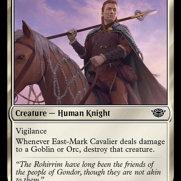 East-Mark Cavalier 9 (Universes Beyond: The Lord of the Rings: Tales of Middle-earth) 